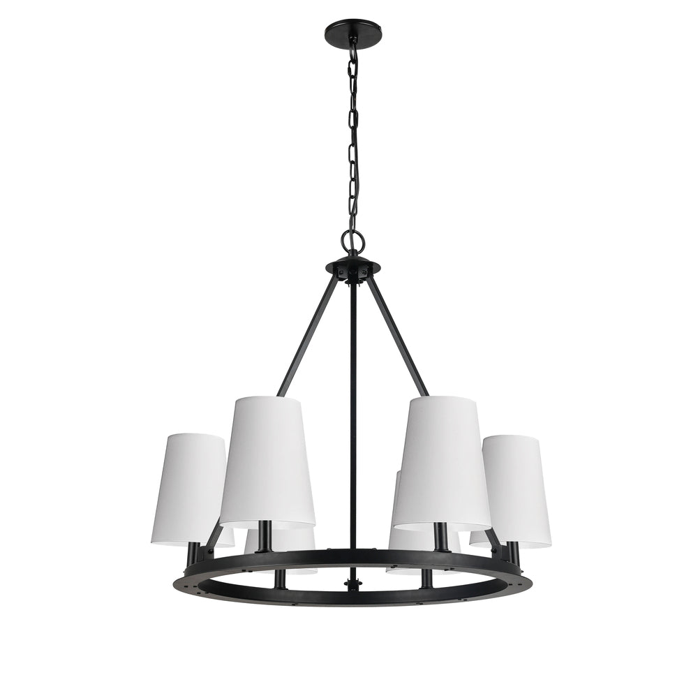 Dainolite CLB-306C-MB-790 Chandelier Transitional - Matte Black