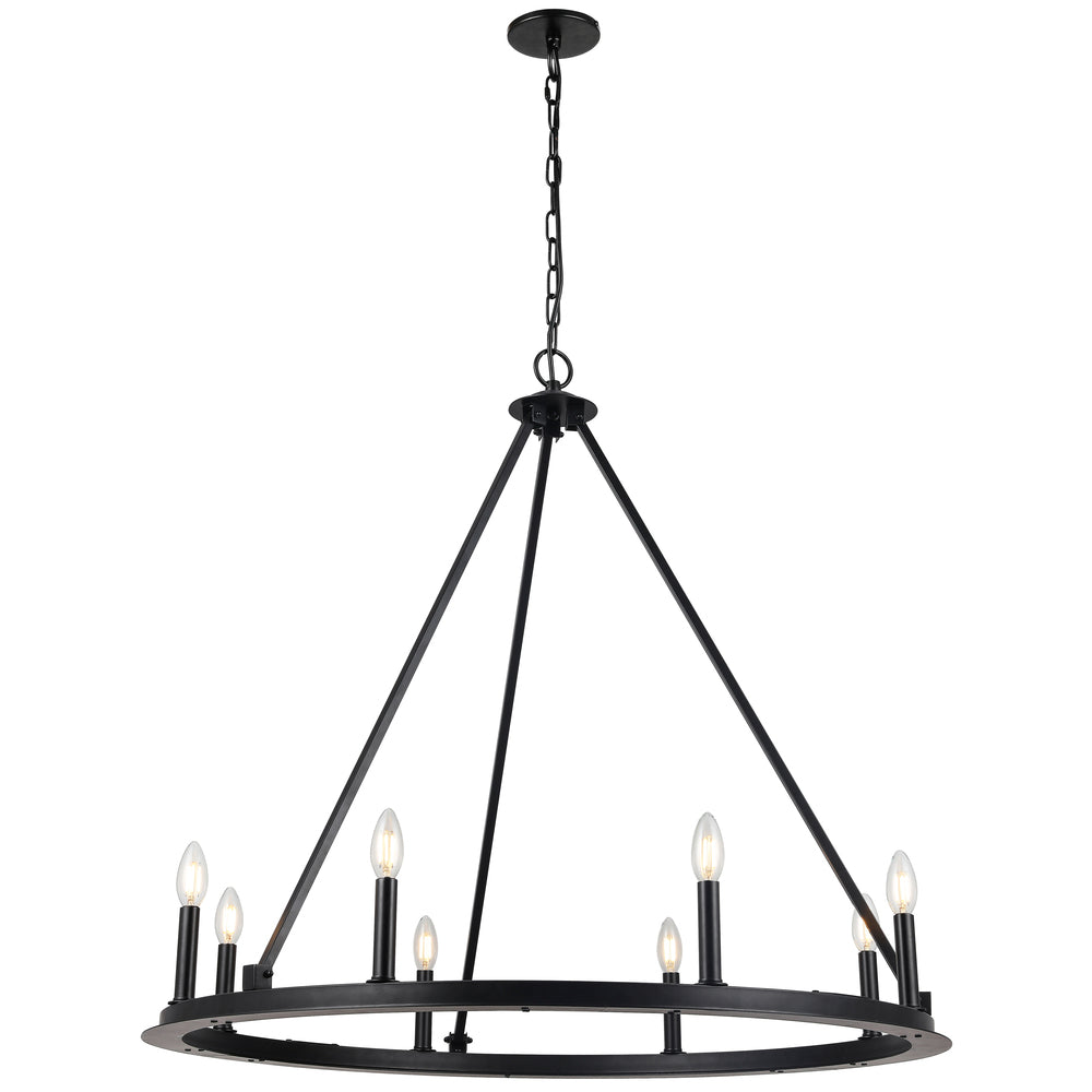 Dainolite COLBY CLB-368C-MB Chandelier Transitional - Matte Black