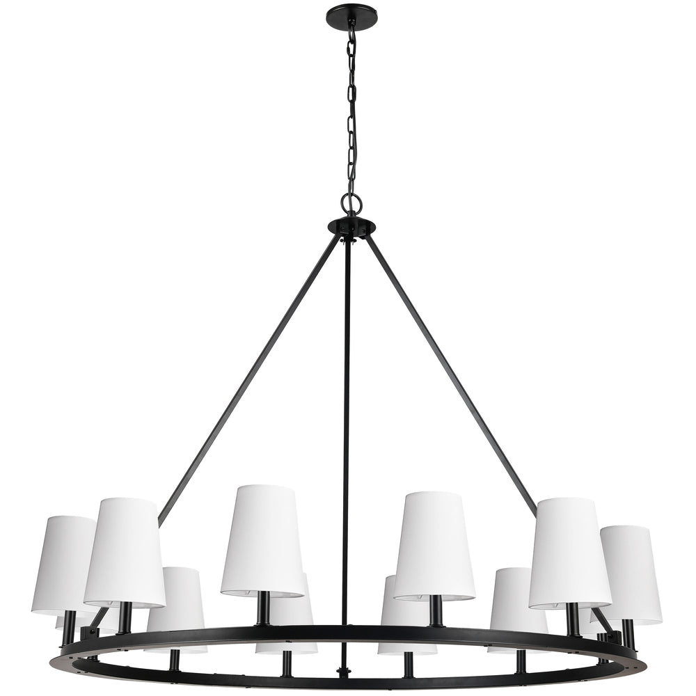 Dainolite CLB-5212C-MB-790 Chandelier Transitional - Matte Black