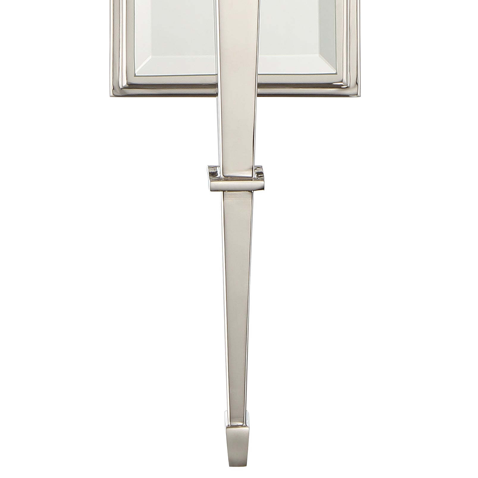 Crystorama Clifton CLI-231-PN – 8 Inch – 1 Light – Sconce – Polished Nickel – Damp Rated