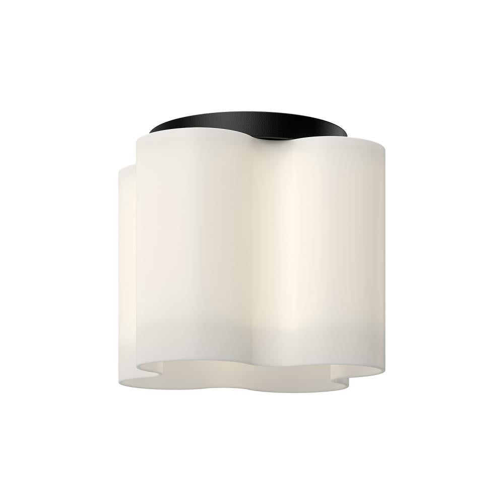 Kuzco Lighting Inc. CLOVER FM54809-BK/OP Flush Mount - Black