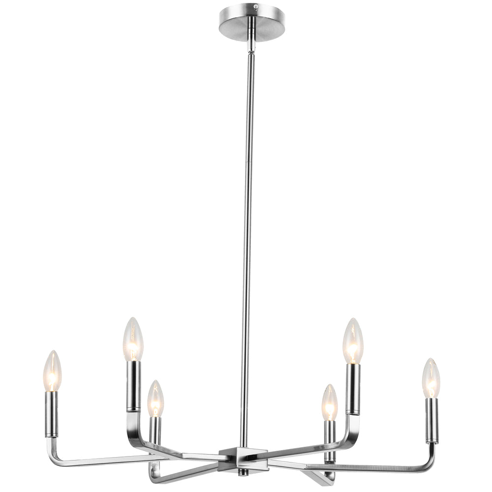 Dainolite CLT-246-PC Chandelier Contemporary - Polished Chrome