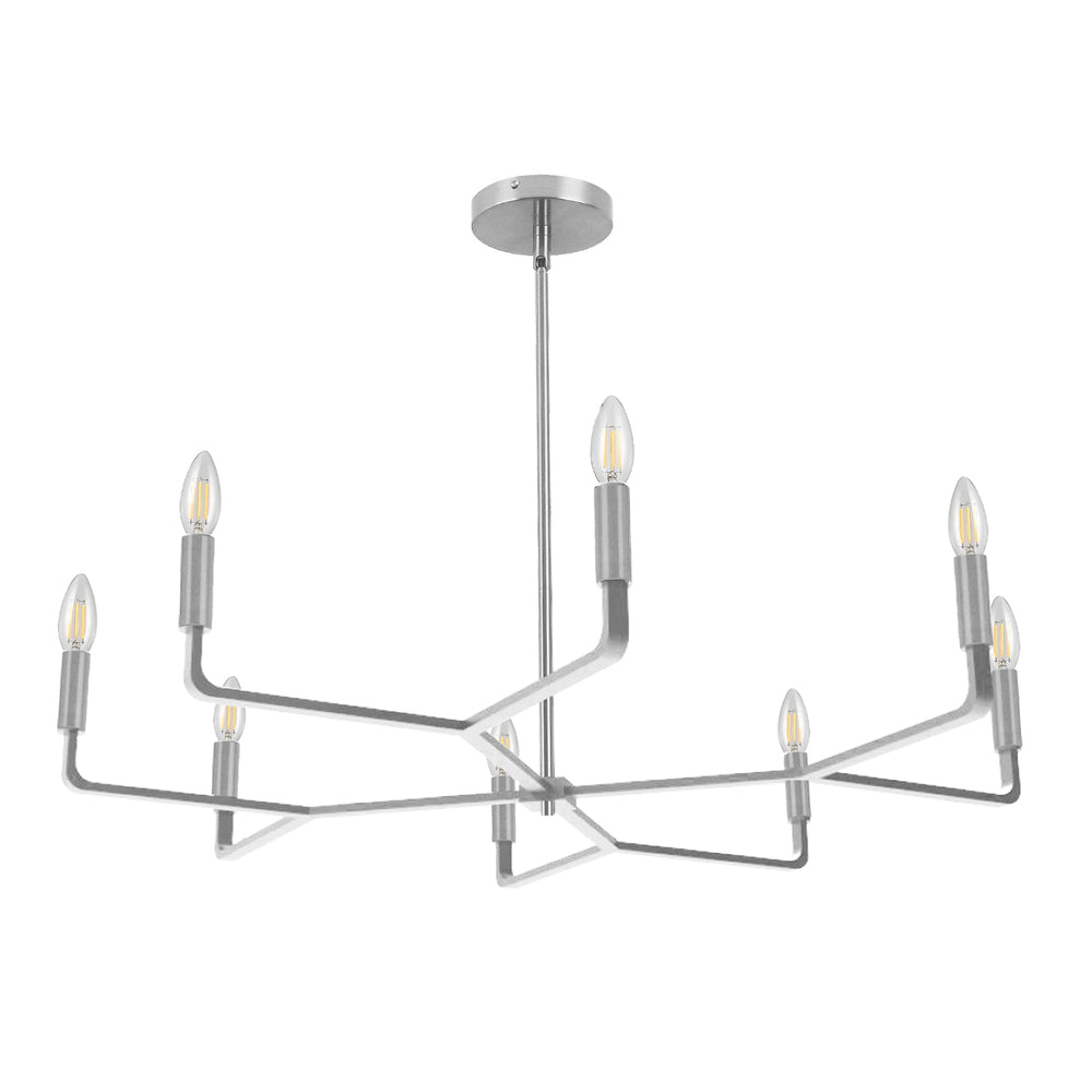 Dainolite CLT-328-PC Chandelier Contemporary - Polished Chrome