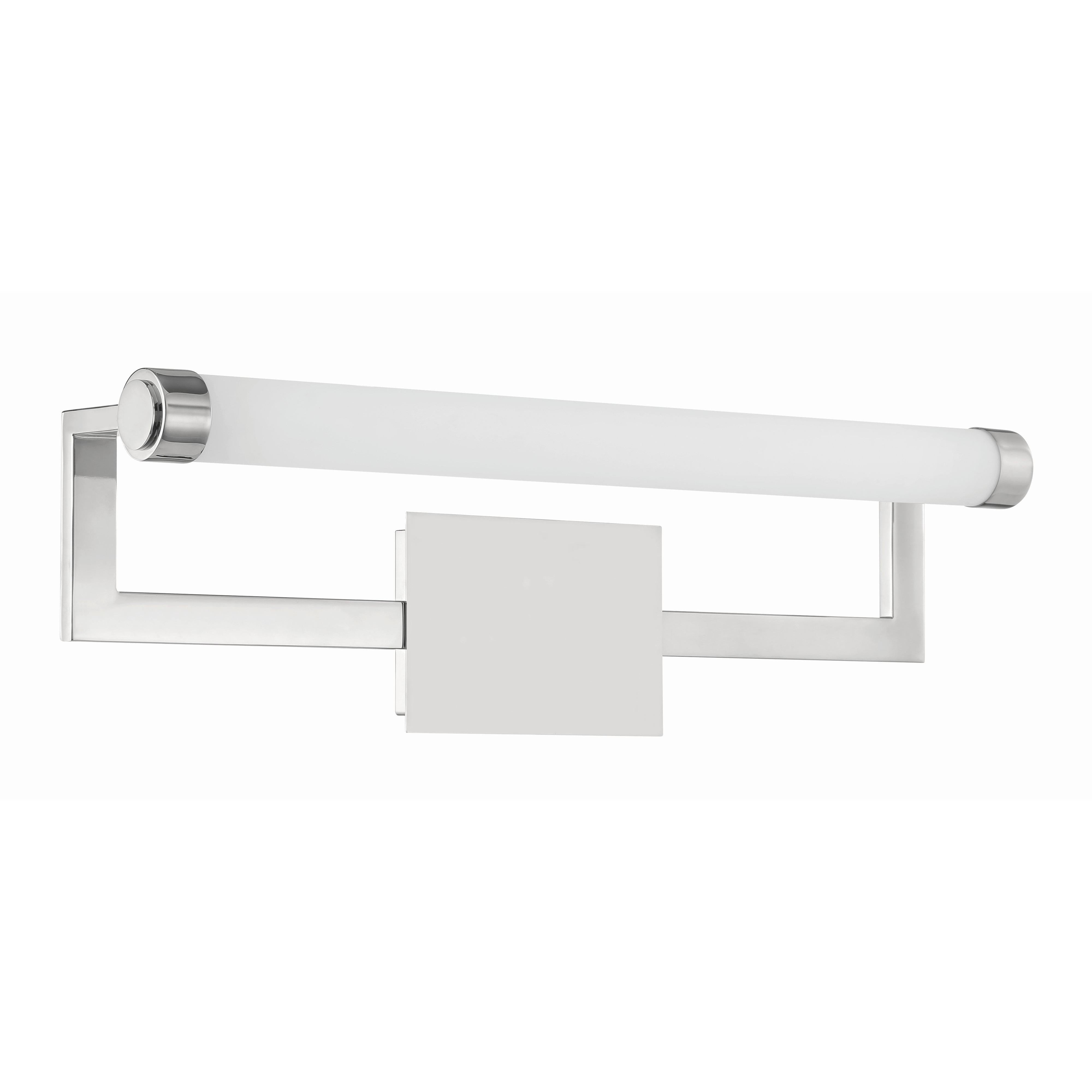 Crystorama Clinton CLT-7201-PN – 26.25 Inch – Picture Light – Polished Nickel – Damp Rated