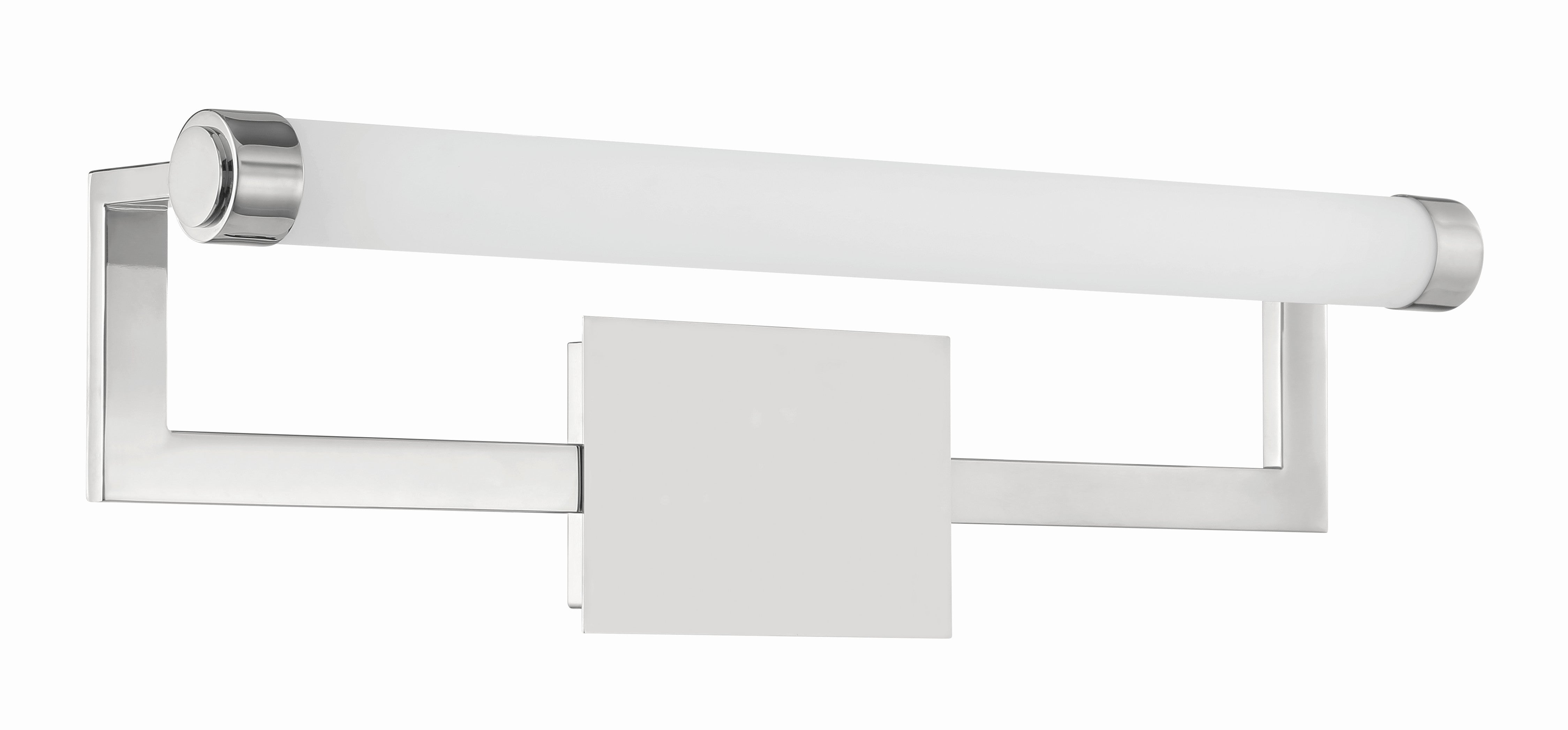 Crystorama Clinton CLT-7201-PN – 26.25 Inch – Picture Light – Polished Nickel – Damp Rated