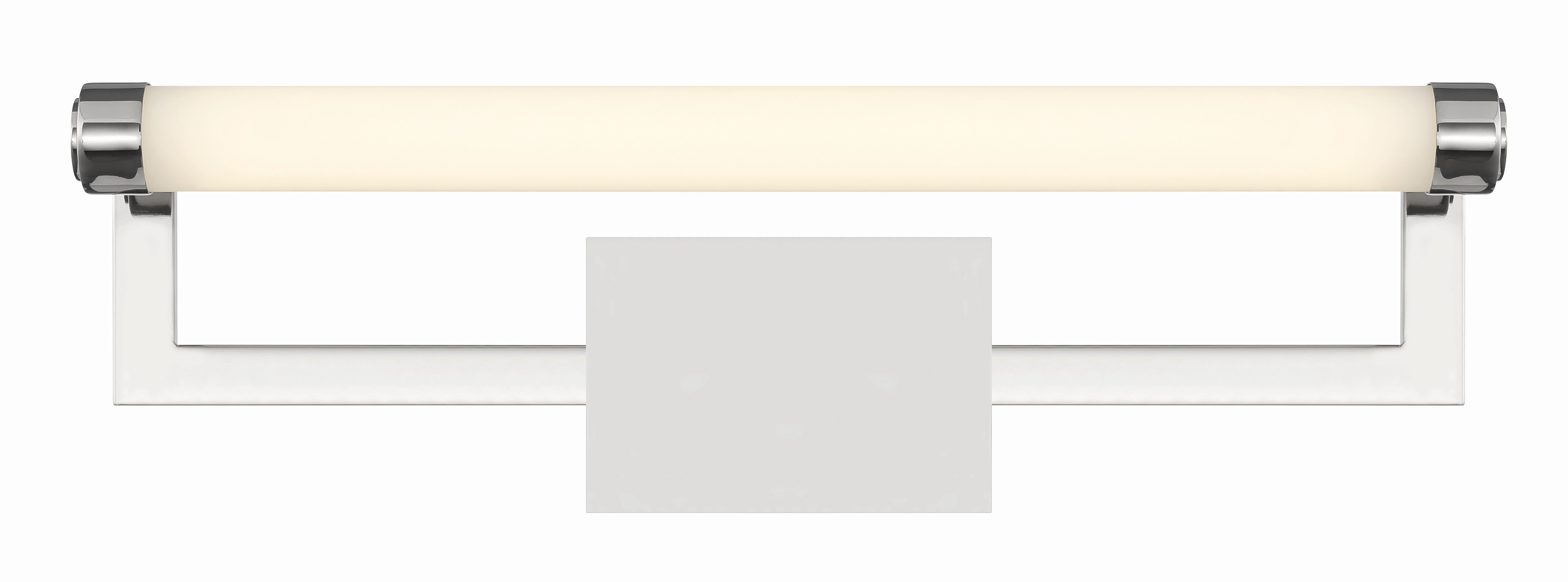 Crystorama Clinton CLT-7201-PN – 26.25 Inch – Picture Light – Polished Nickel – Damp Rated