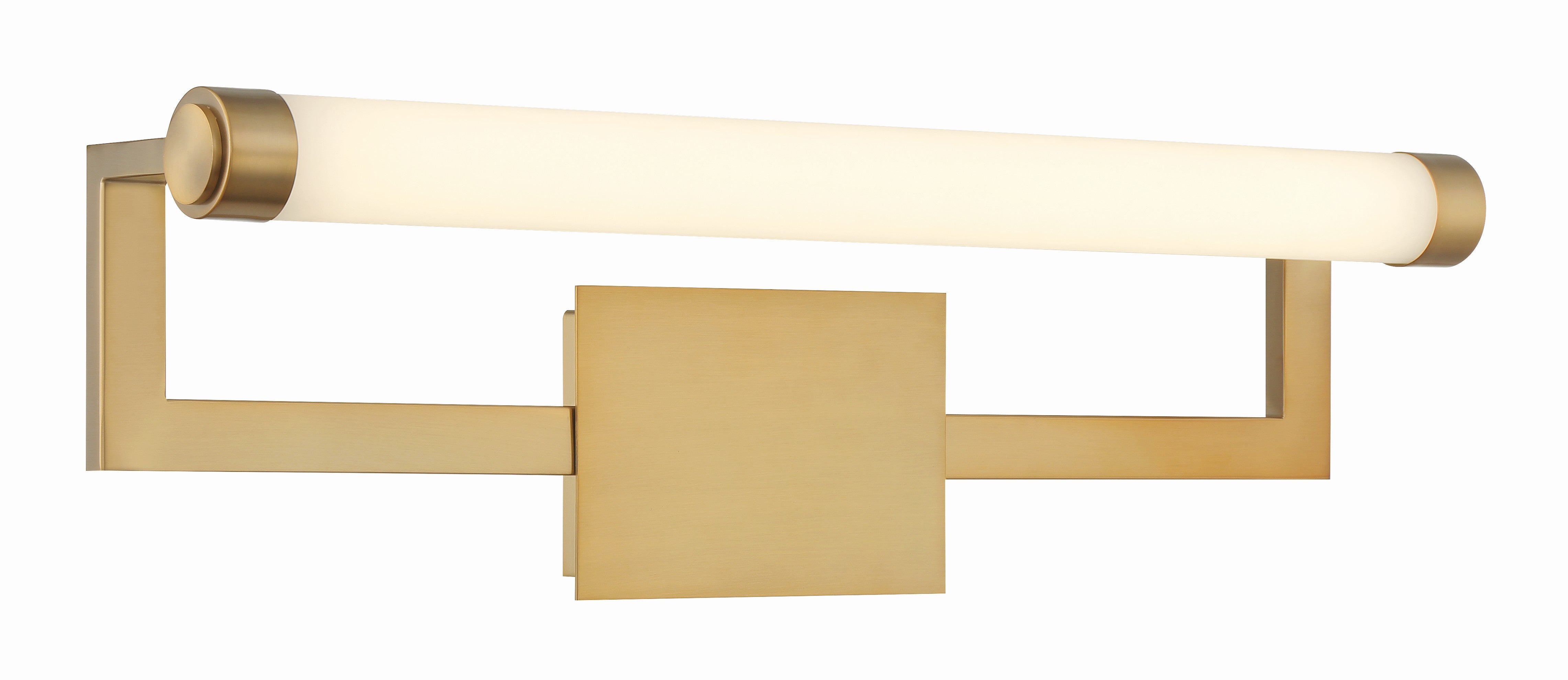 Crystorama Clinton CLT-7201-VG – 26.25 Inch – Picture Light – Vibrant Gold – Damp Rated