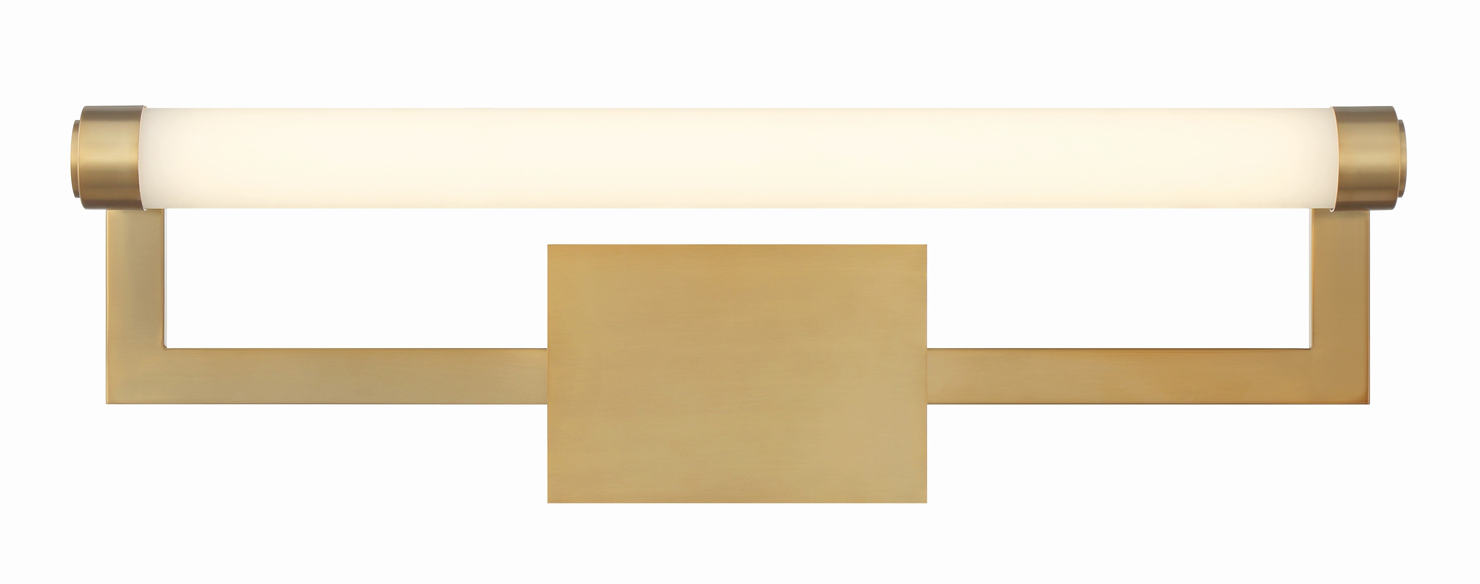 Crystorama Clinton CLT-7201-VG – 26.25 Inch – Picture Light – Vibrant Gold – Damp Rated