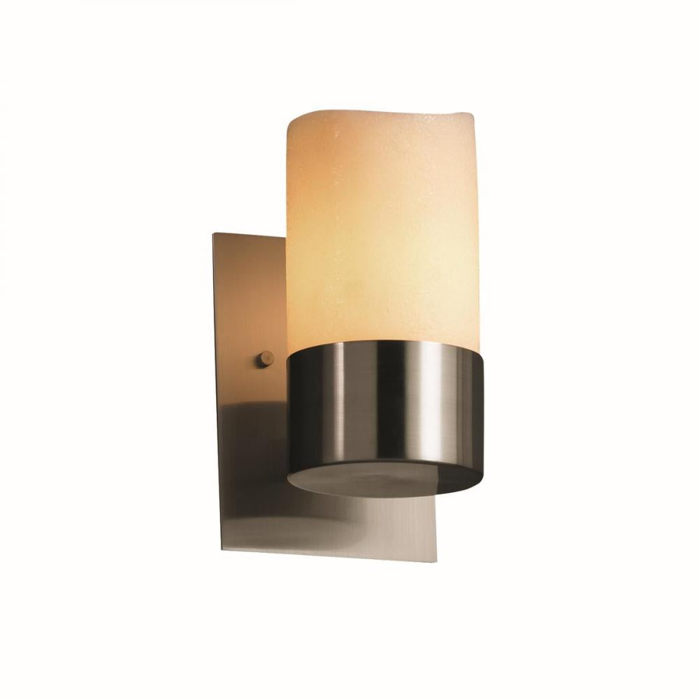 Justice Design Group DAKOTA FAMILY CNDL-8761-14-AMBR-DBRZ Sconce Traditional - Bronze