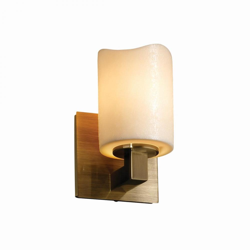 Justice Design Group MODULAR FAMILY CNDL-8921-14-CREM-ABRS Sconce Traditional - Brass