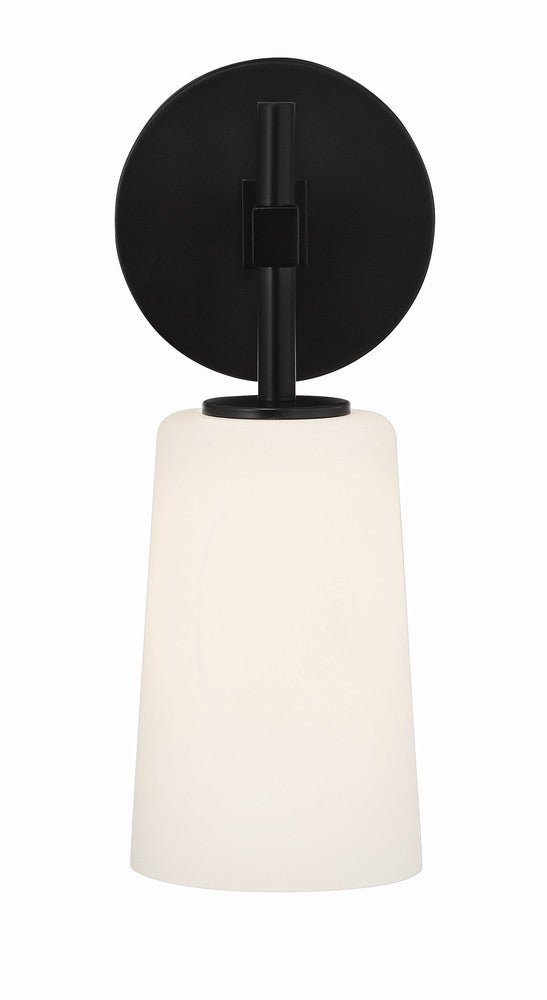 Crystorama COLTON COL-101-BK Sconce Modern - Black