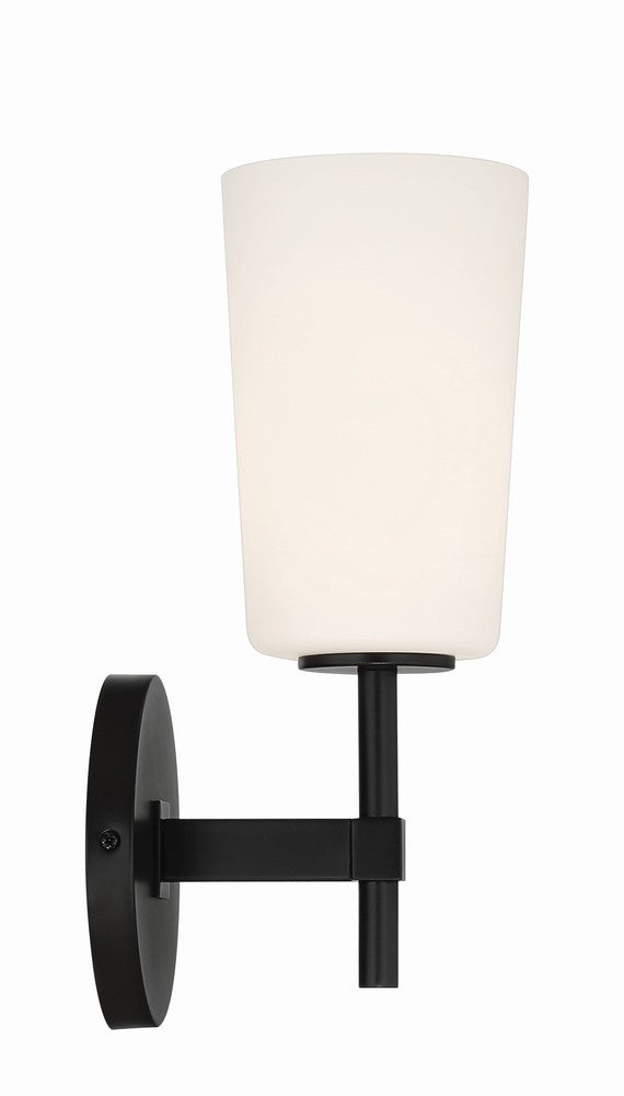 Crystorama COLTON COL-101-BK Sconce Modern - Black