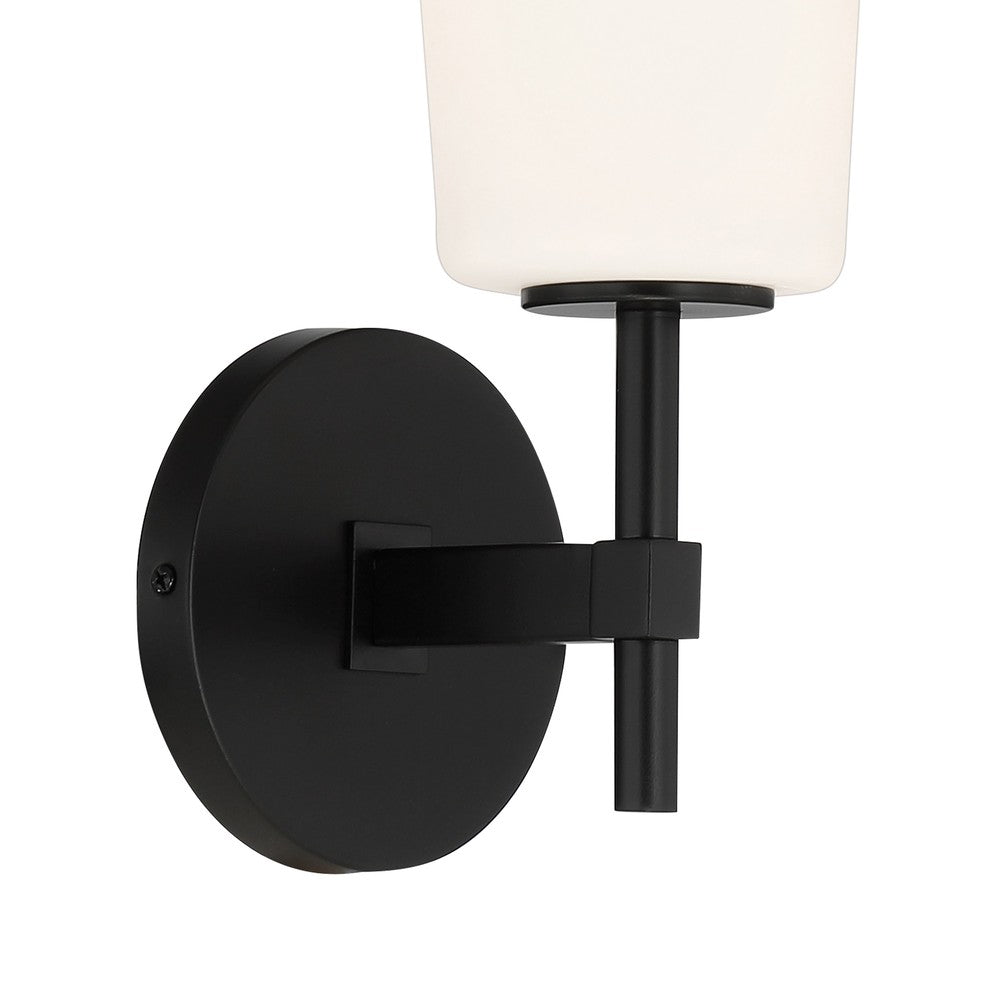 Crystorama COLTON COL-101-BK Sconce Modern - Black