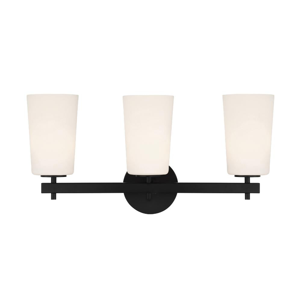Colton 3 Light Black Bathroom Vanity