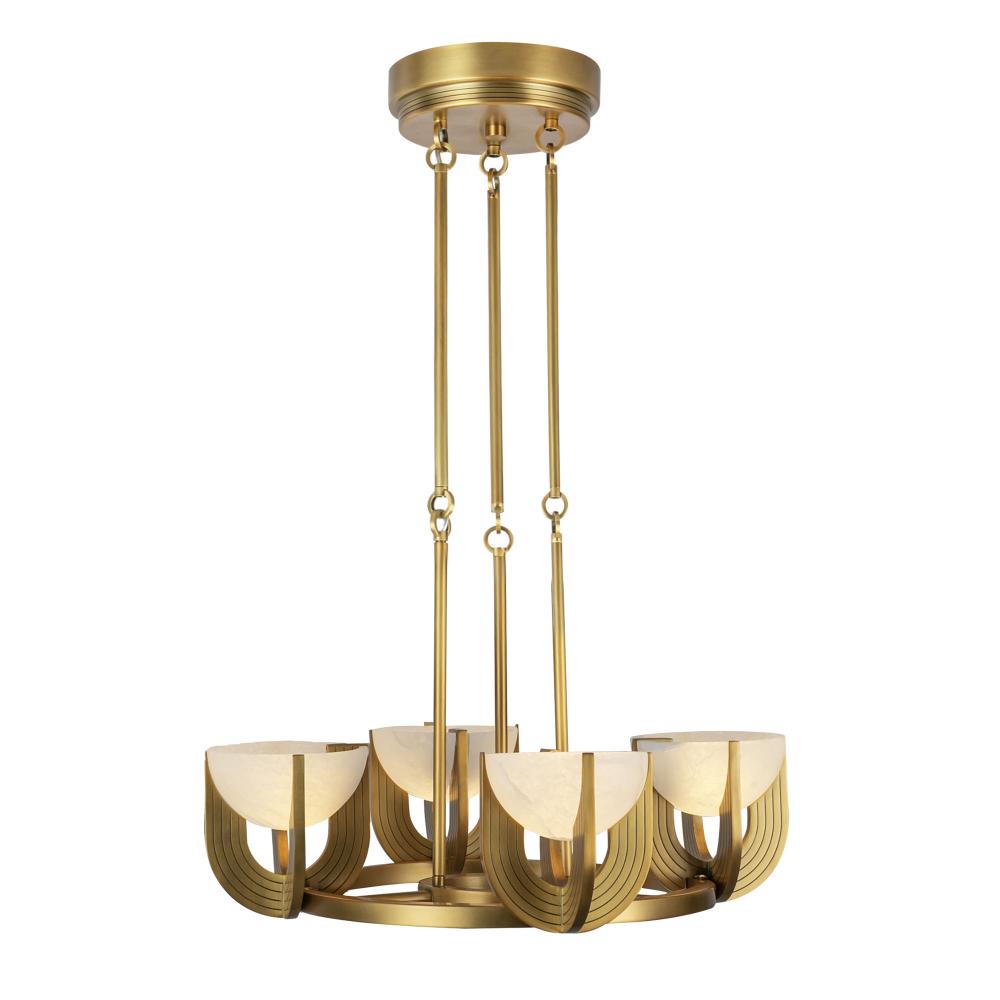 Alora Lighting COLETTE CH362423VBAR-UNV Chandelier - Vintage Brass