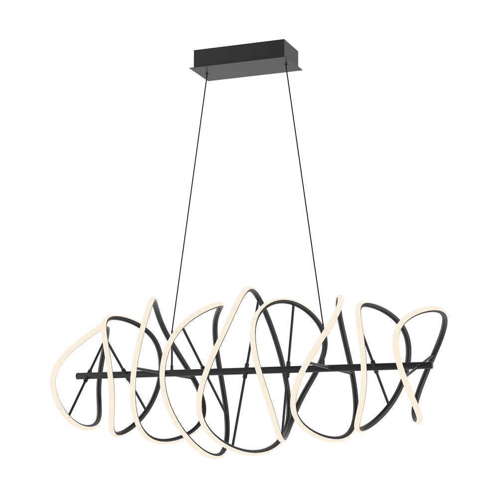 Kuzco Lighting Inc. COLLIDE CH96442-BK Chandelier - Black