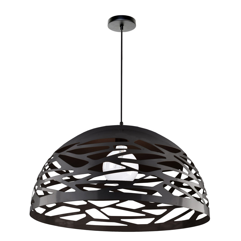 Dainolite CORAL COR-201P-BK Pendant Modern - Matte Black