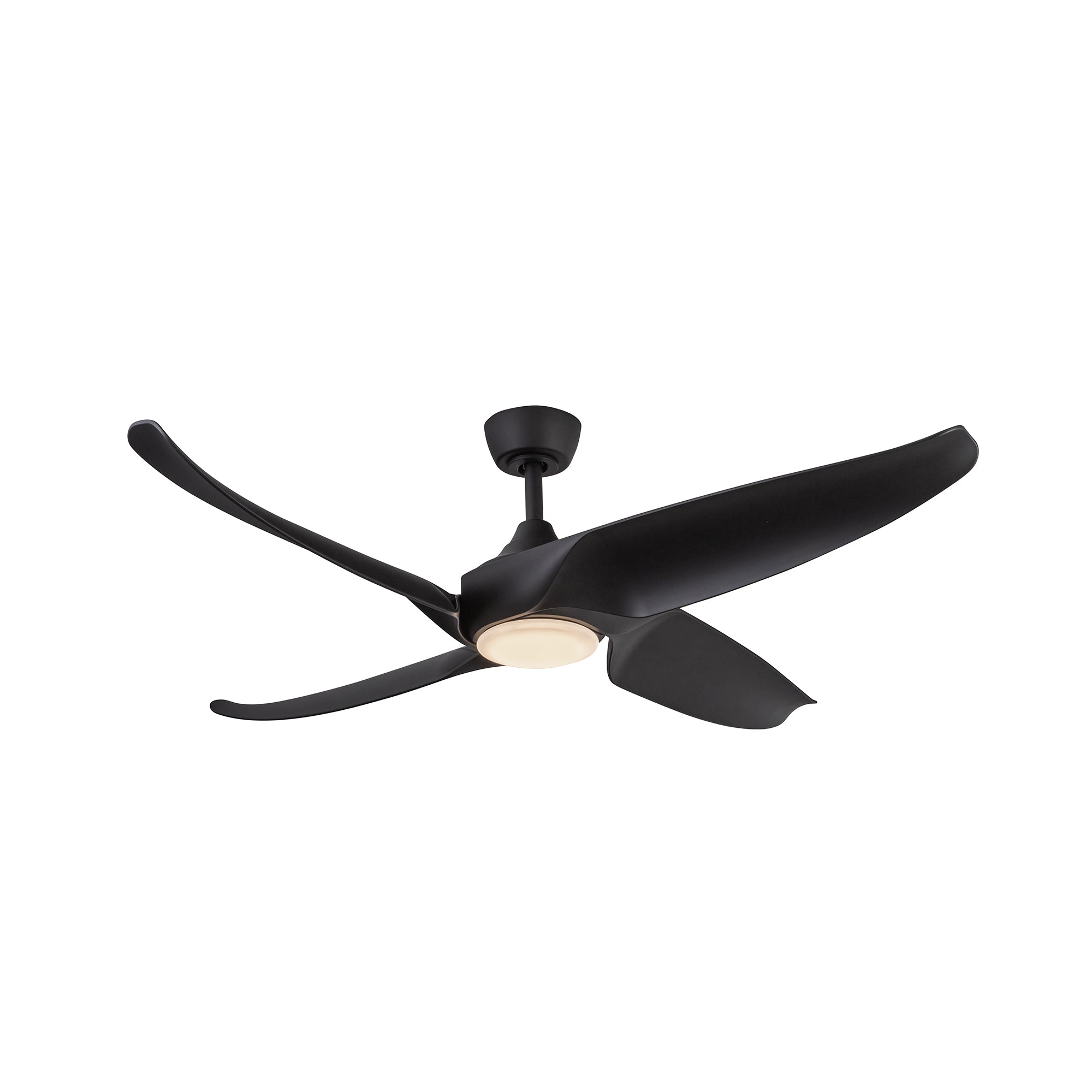 Coronado 56-in Matte Black LED Ceiling Fan