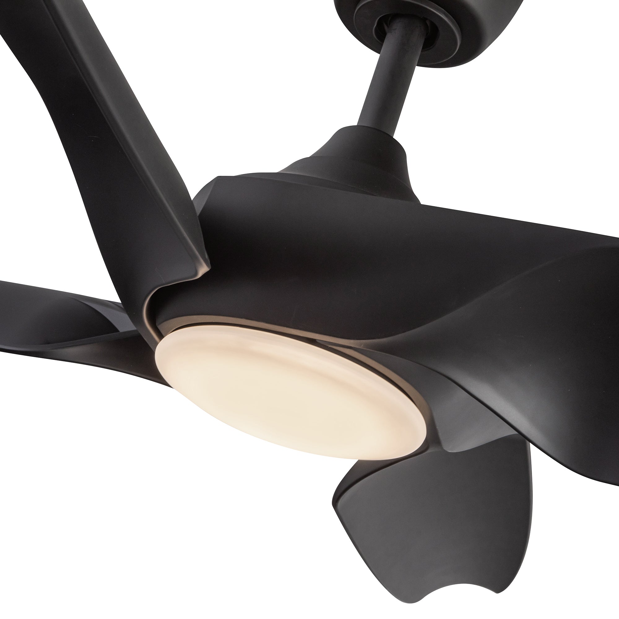 Coronado 56-in Matte Black LED Ceiling Fan