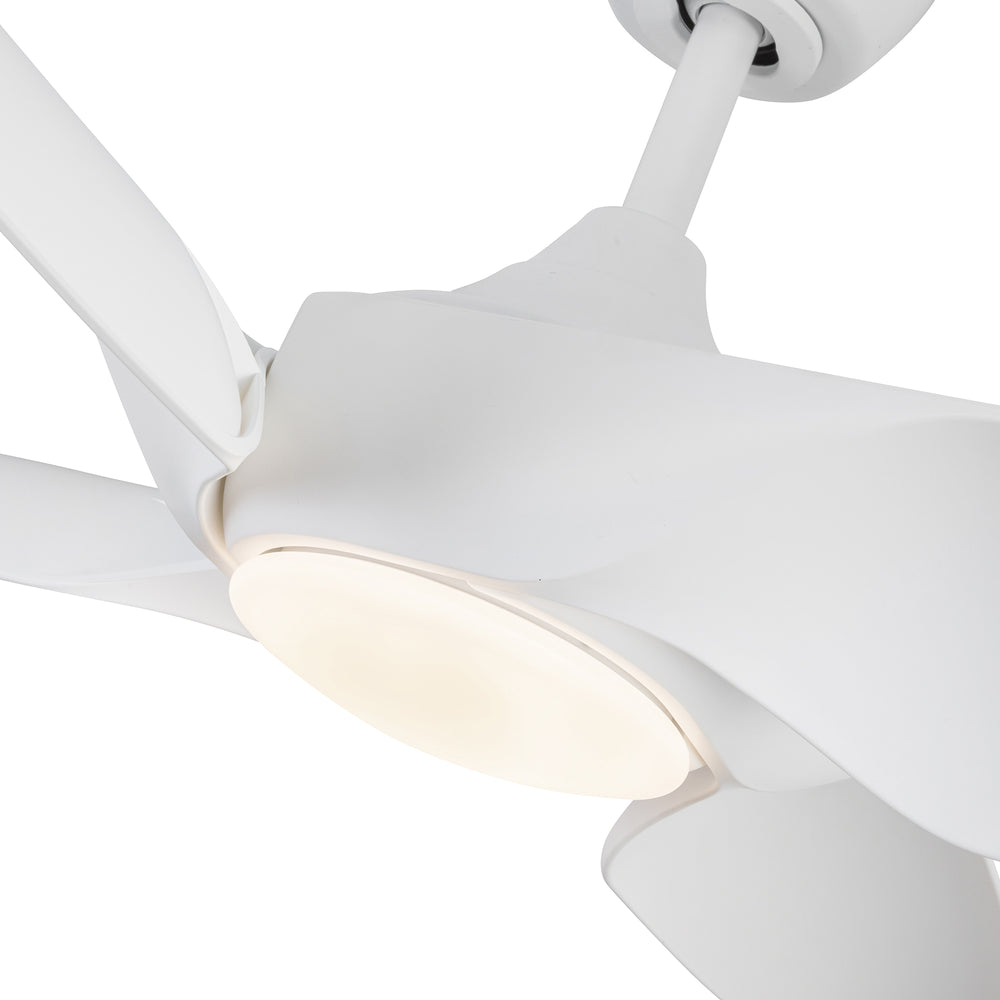 Kuzco Lighting CF90955-WH Ceiling Fan, 30.9 inch, Matte White