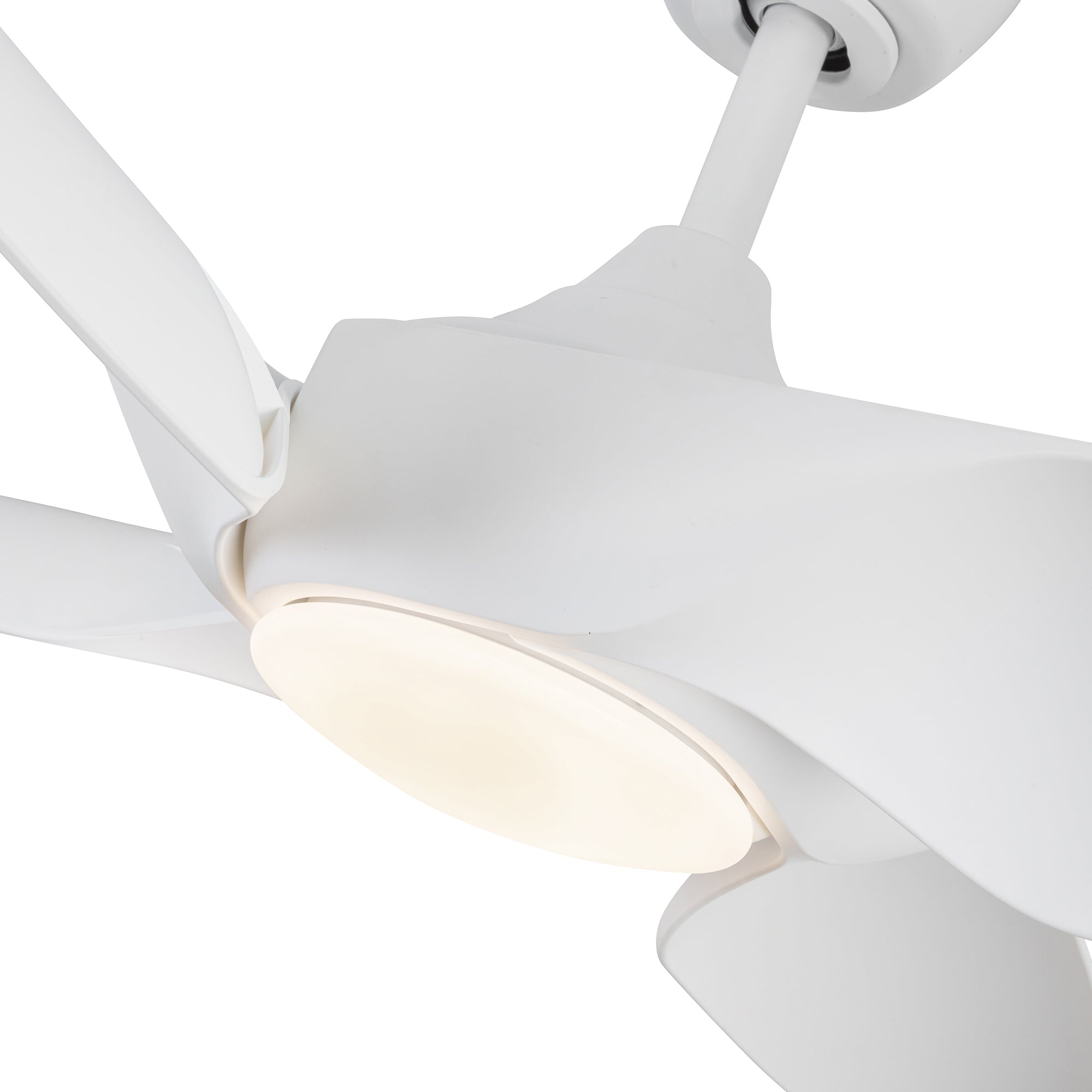 Coronado 56-in Matte White LED Ceiling Fan