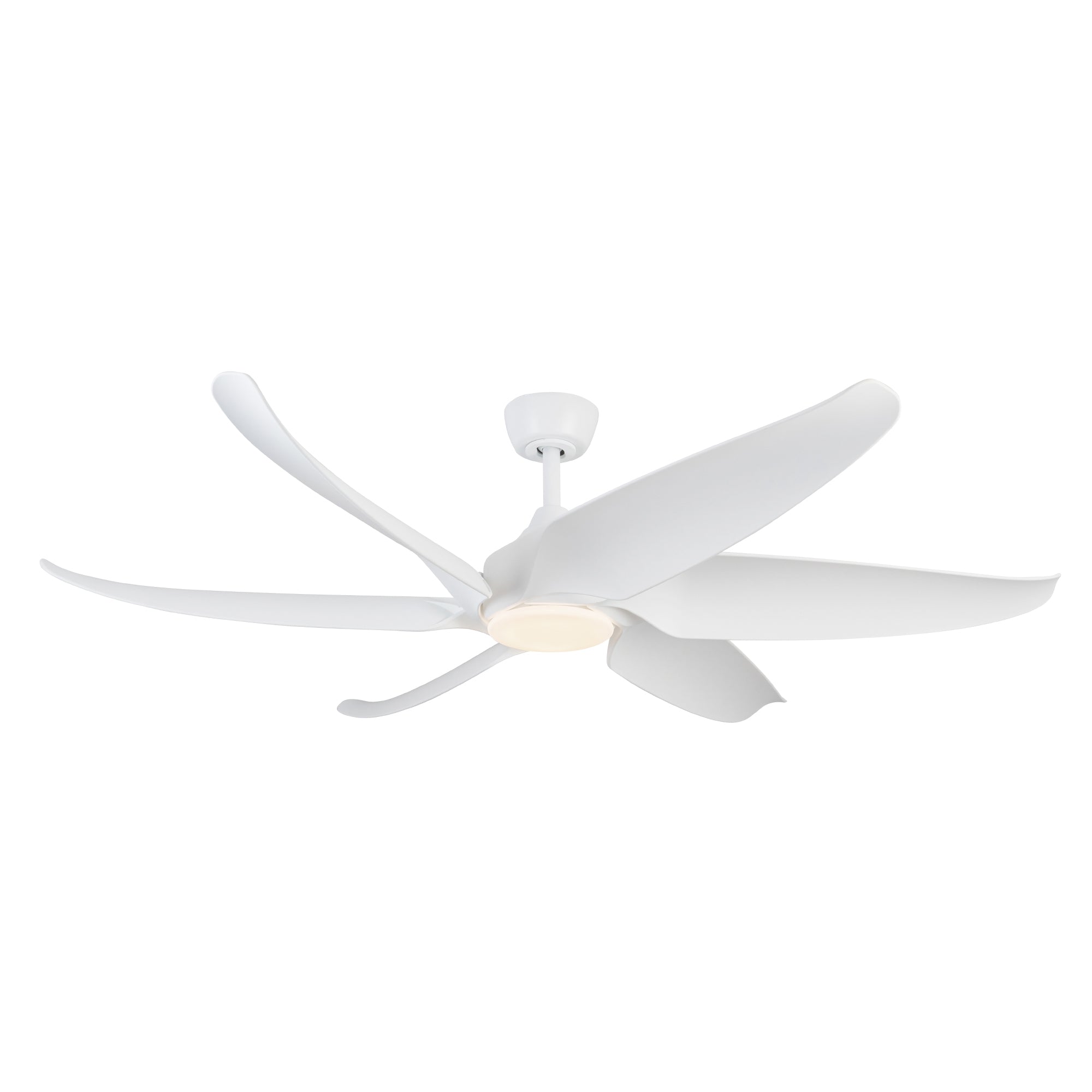 Coronado 60-in Matte White LED Ceiling Fan