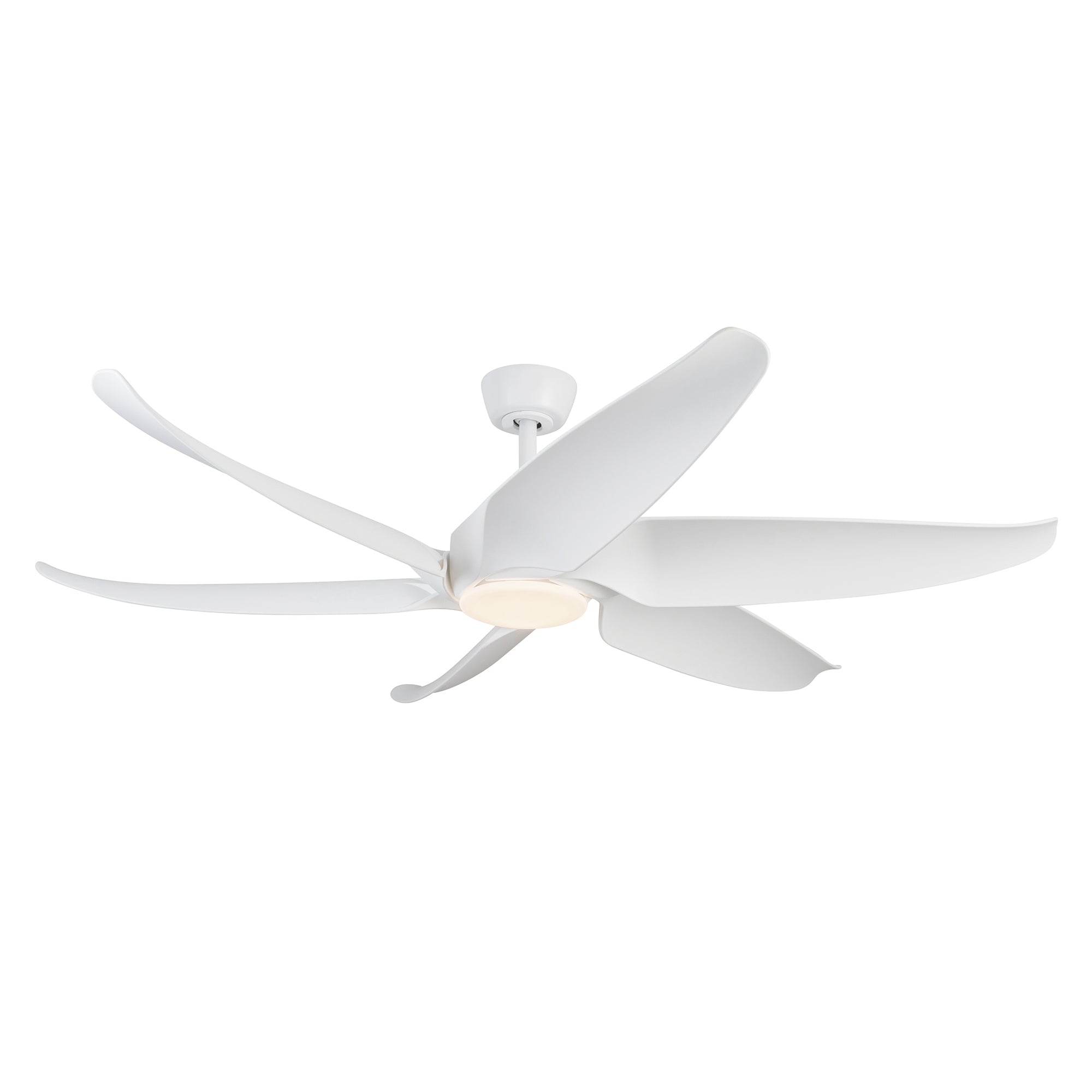 Coronado 60-in Matte White LED Ceiling Fan