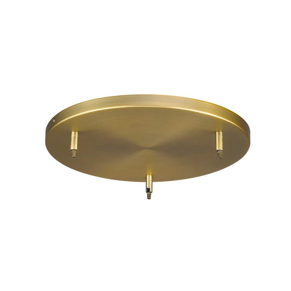 3 Light Ceiling Plate