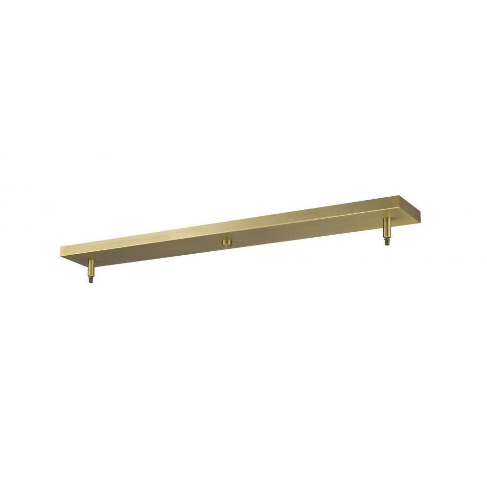 2 Light Ceiling Plate