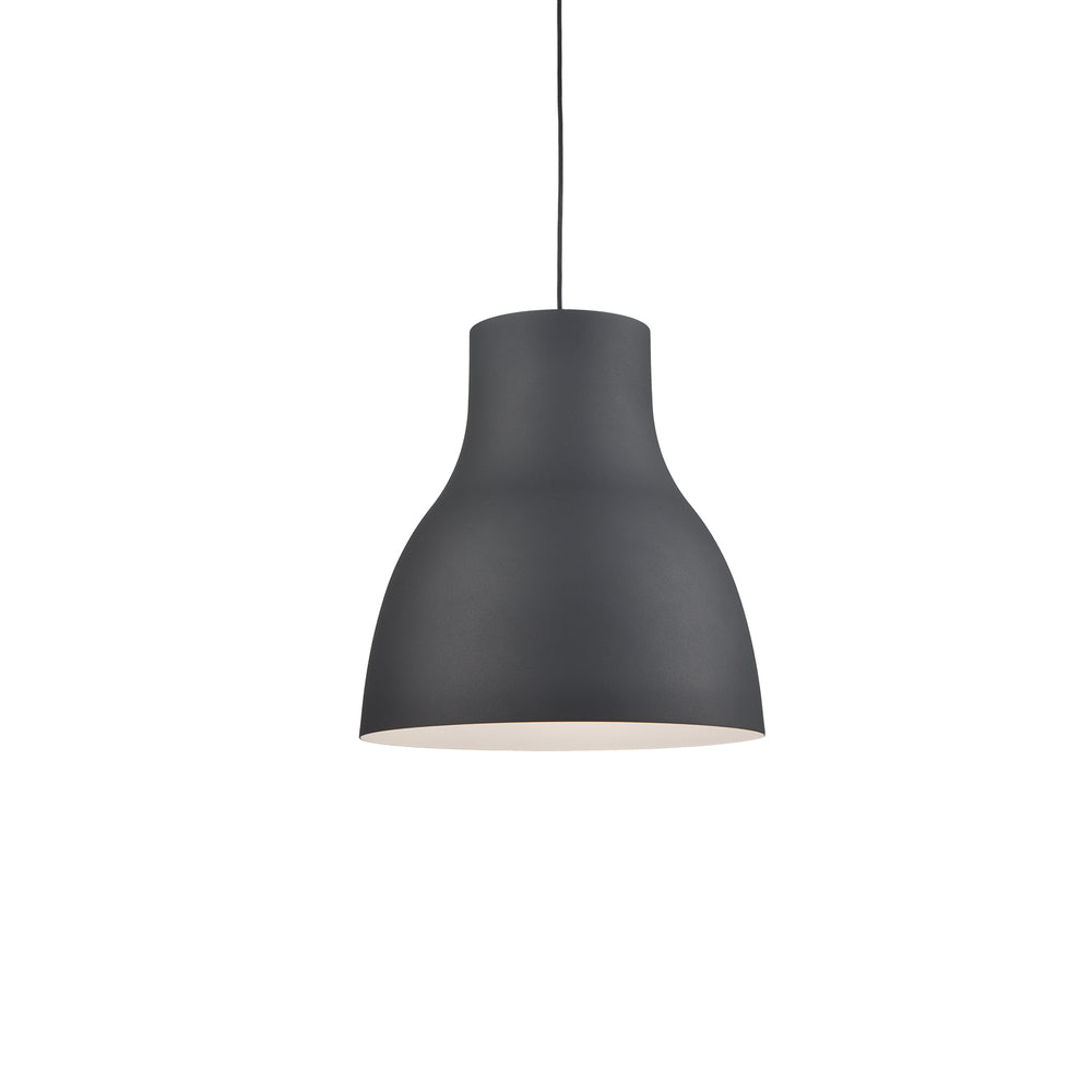 Kuzco Lighting 494224-BK Pendant Light Fixture, UL Damp Rated, Black