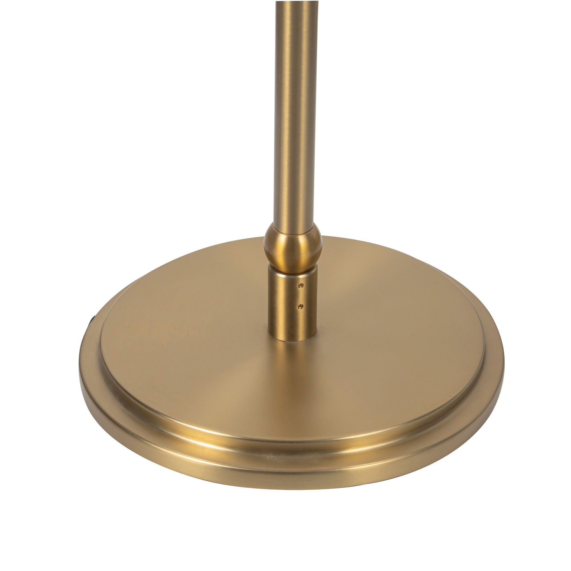 Crosby 68-in Brushed Gold Socket Floor Lamp