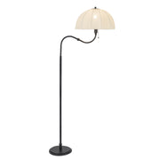 Crosby 68-in Matte Black Socket Floor Lamp