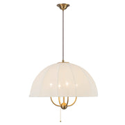 Crosby 24-in Brushed Gold Socket Pendant