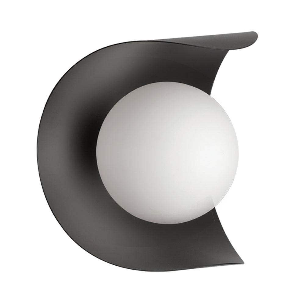 Dainolite CRESCENT CRT-61W-MB Sconce Contemporary - Matte Black