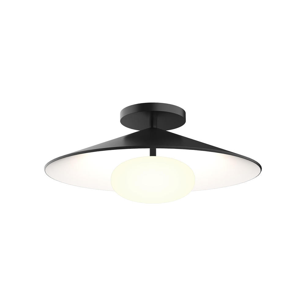 Kuzco Lighting Inc. CRUZ FM22815-BK/WH Flush Mount Traditional - Metal Black White