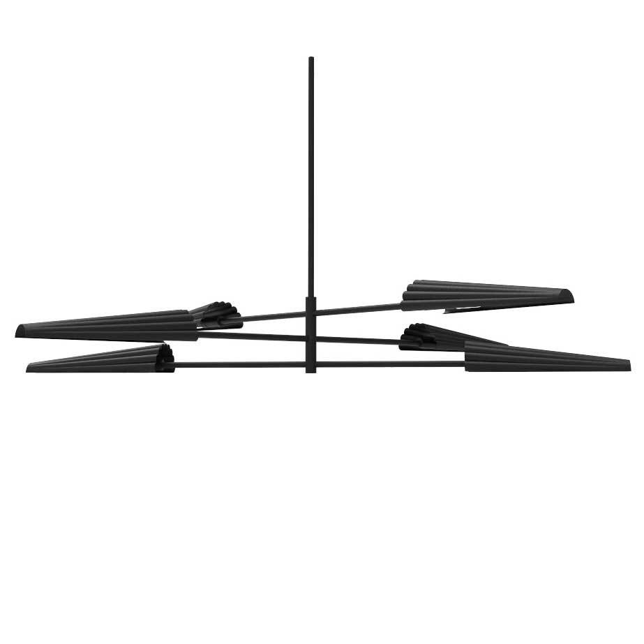 Dainolite CSE-476C-MB Chandelier Contemporary - Matte Black