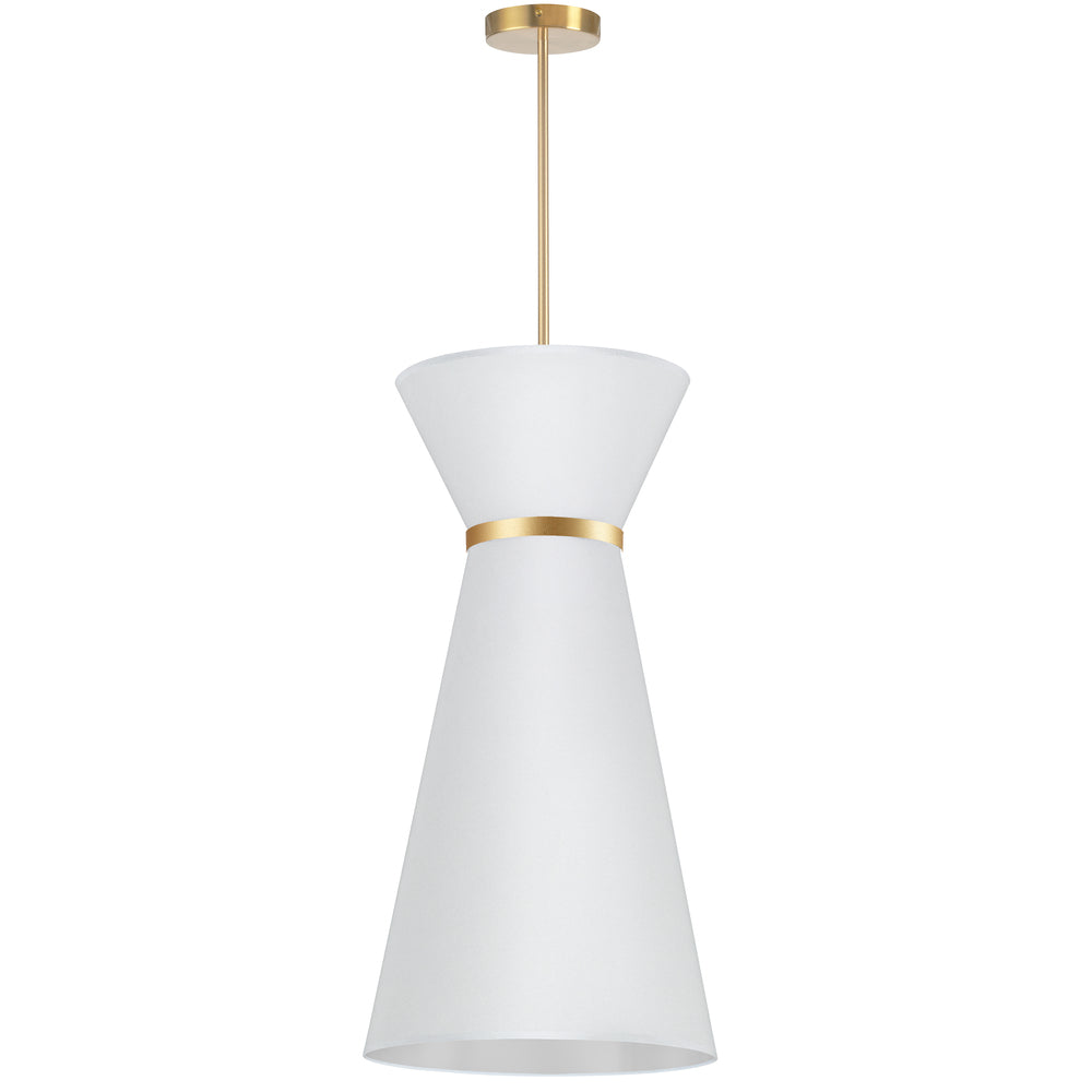 Dainolite CTN-141P-AGB-790 Pendant Transitional - Aged Brass