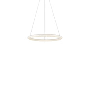 Cumulus Minor 24-in White LED Pendant