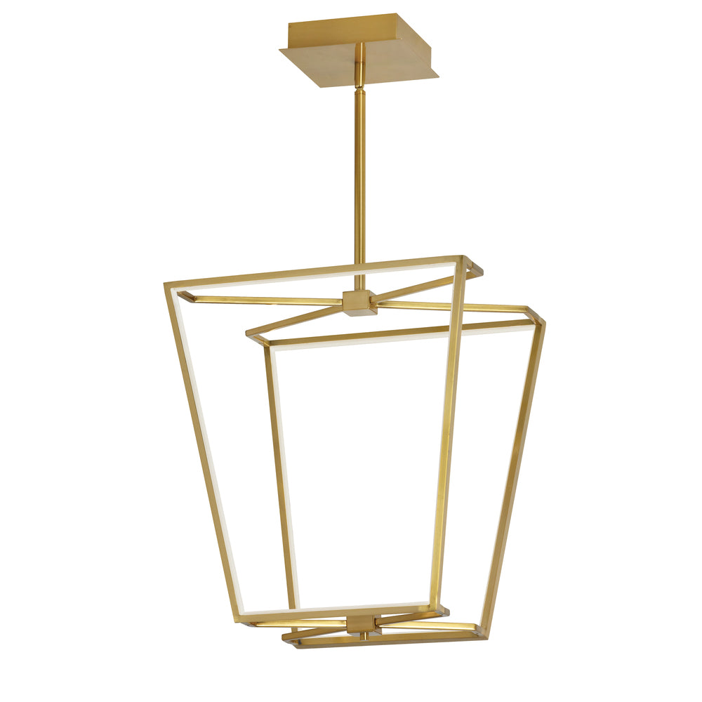 Dainolite CURANT CUR-1848C-AGB Chandelier Modern - Aged Brass