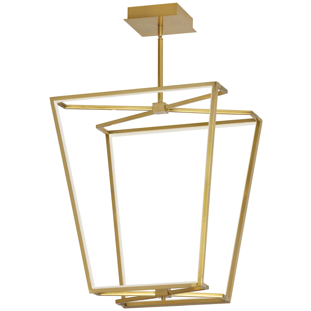 Dainolite CURANT CUR-2260C-AGB Chandelier Modern - Aged Brass