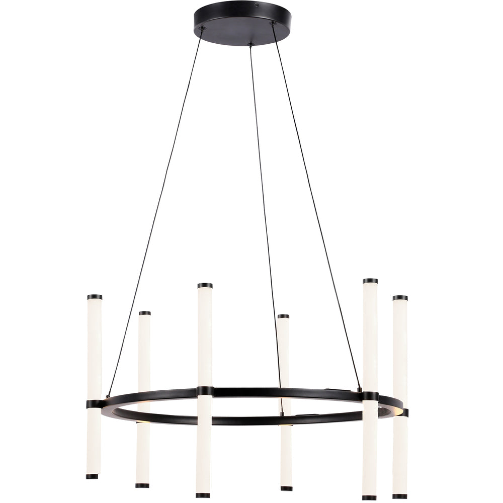 Dainolite CVT-2436C-MB Chandelier Modern - Matte Black