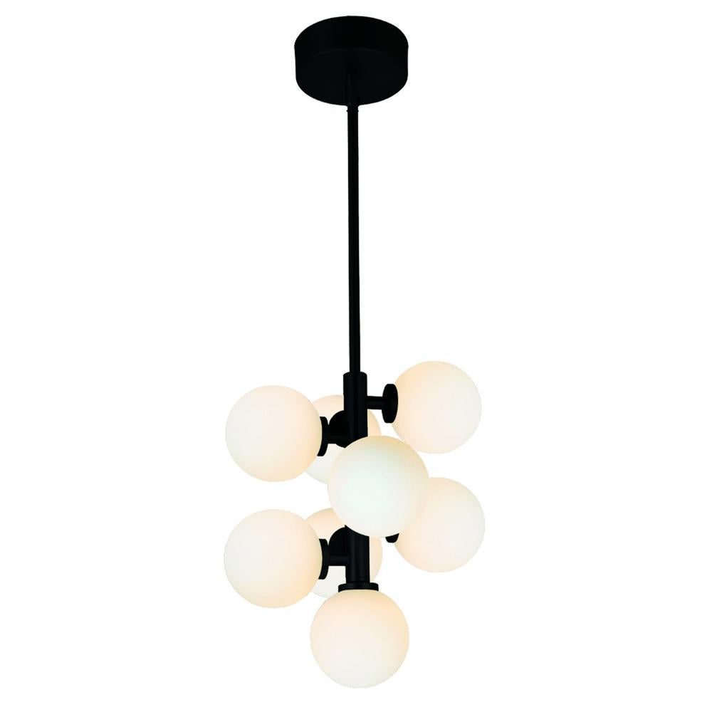 CWI Lighting 1020P12-8-101 Pendant Contemporary - Black