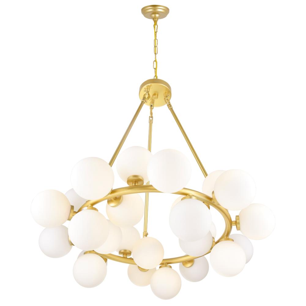 CWI Lighting 1020P26-25-602 Chandelier Contemporary - Gold