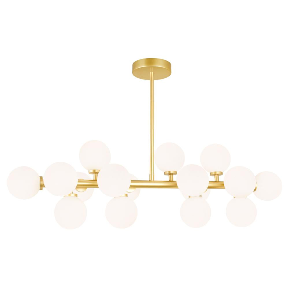 CWI Lighting 1020P36-16-602 Chandelier Contemporary - Gold