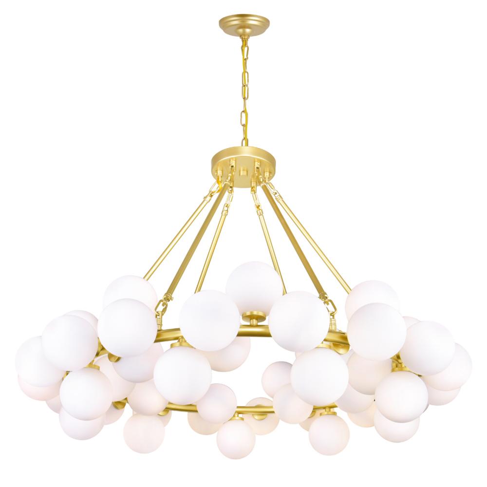 CWI Lighting 1020P39-45-602 Chandelier Contemporary - Gold