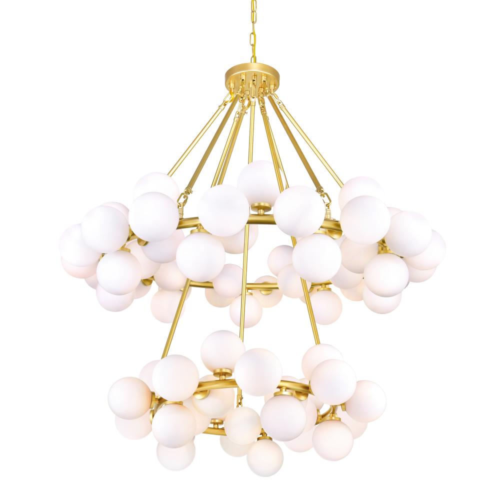 CWI Lighting 1020P39-70-602 Chandelier Contemporary - Gold