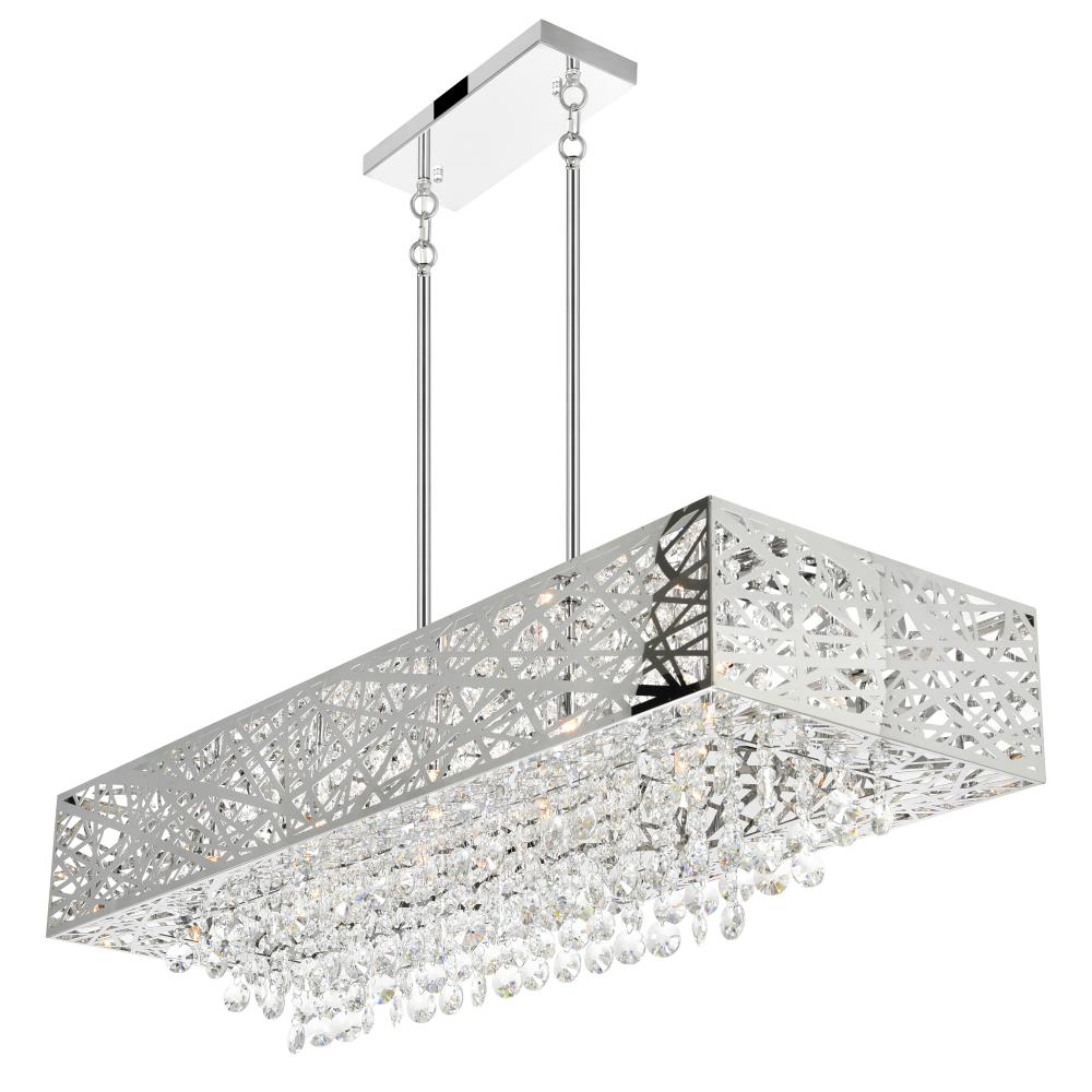 CWI Lighting 1032P46-16-601-RC Chandelier Crystal - Chrome