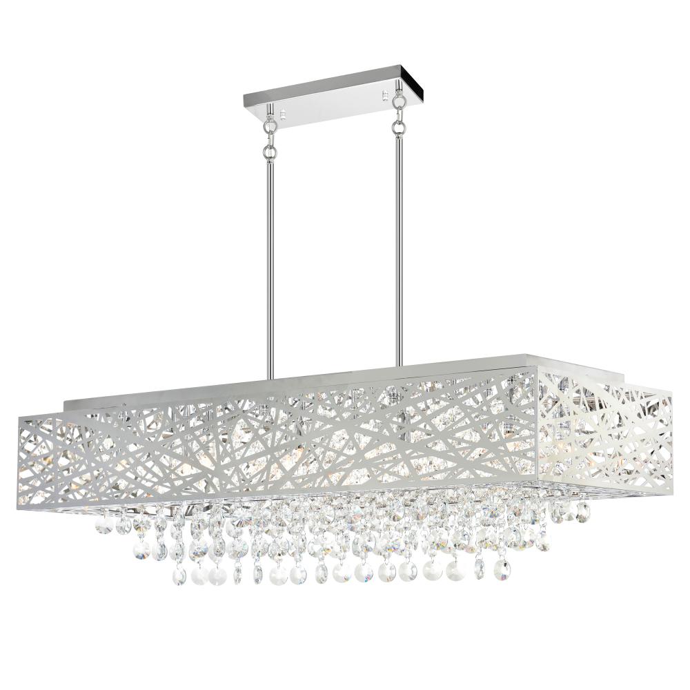 CWI Lighting 1032P46-16-601-RC Chandelier Crystal - Chrome