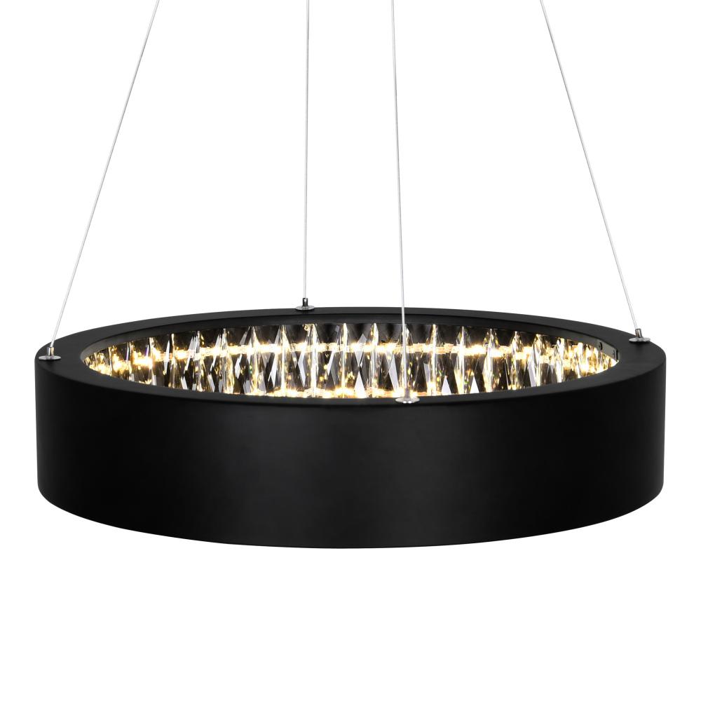 CWI Lighting 1040P16-101 Chandelier Contemporary - Black