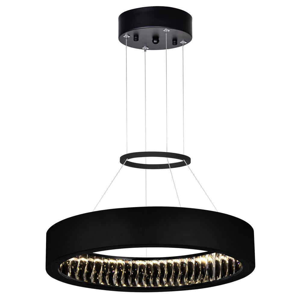 CWI Lighting 1040P20-101 Chandelier Contemporary - Black